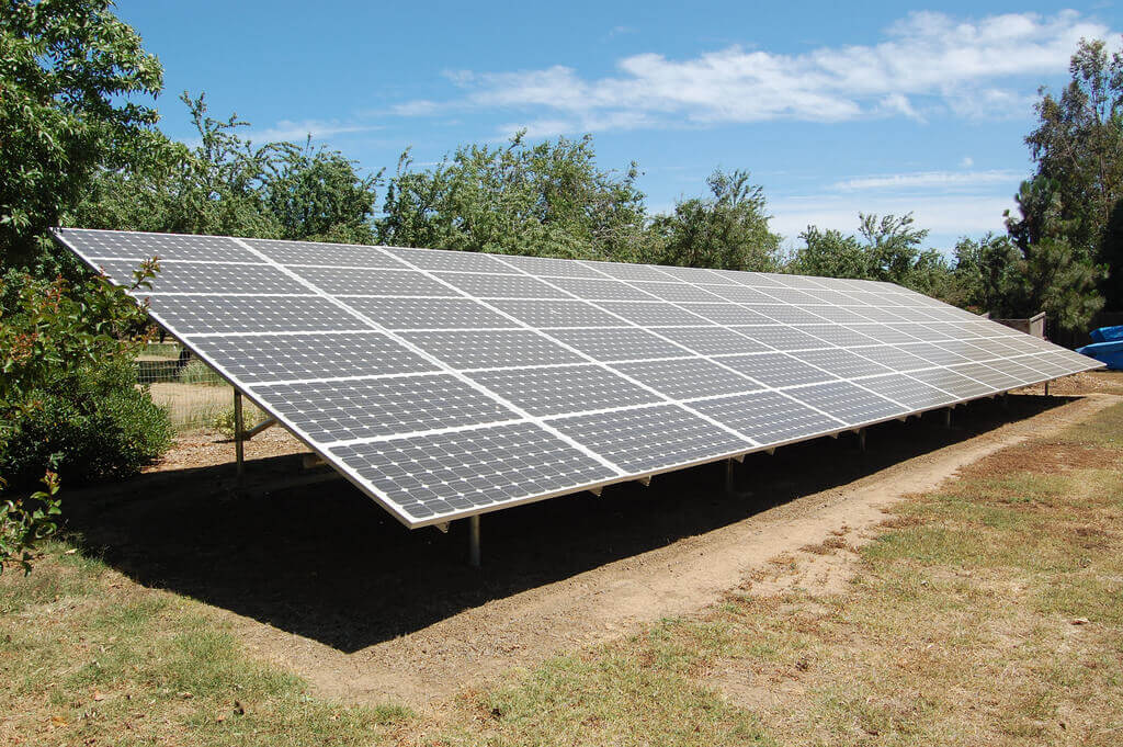 The solar photovoltaic bracket