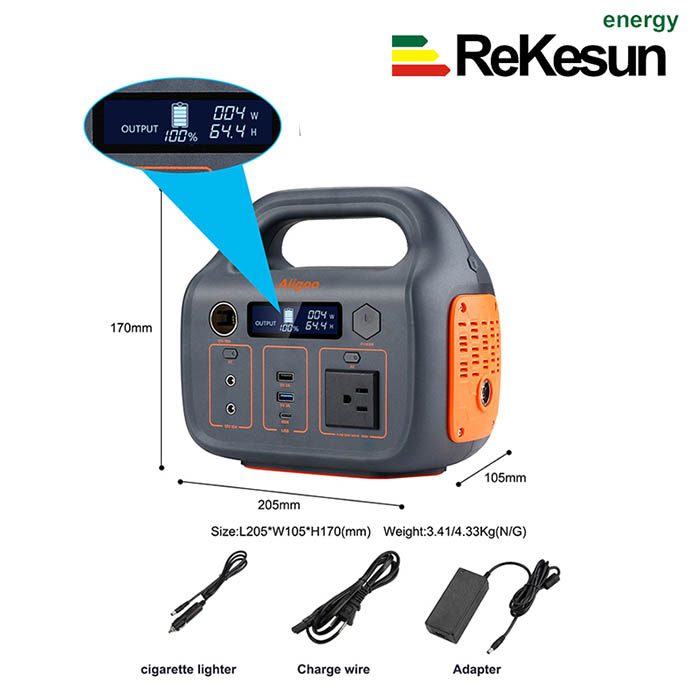 portable charging station for camping
