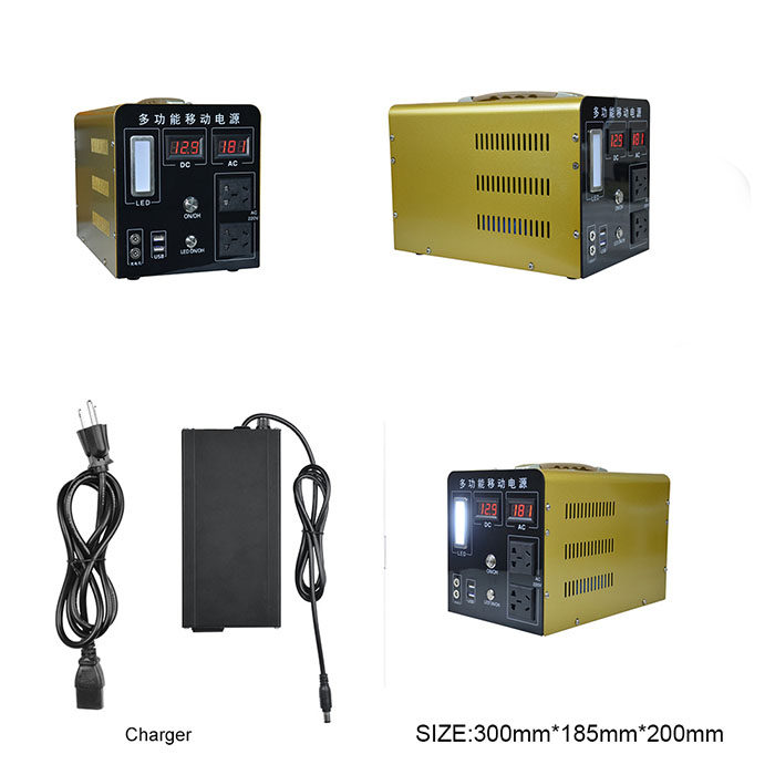 rechargeable portable power station