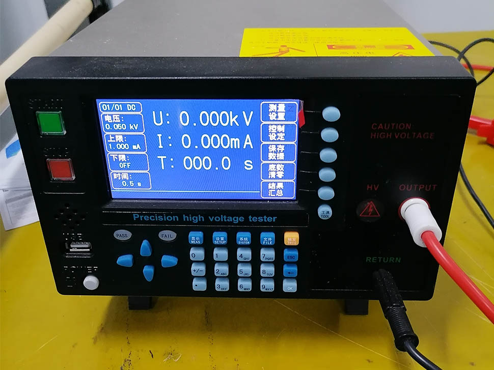 Insulation withstand voltage tester