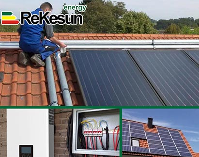 3kw solar panel system*30 sets in Germany