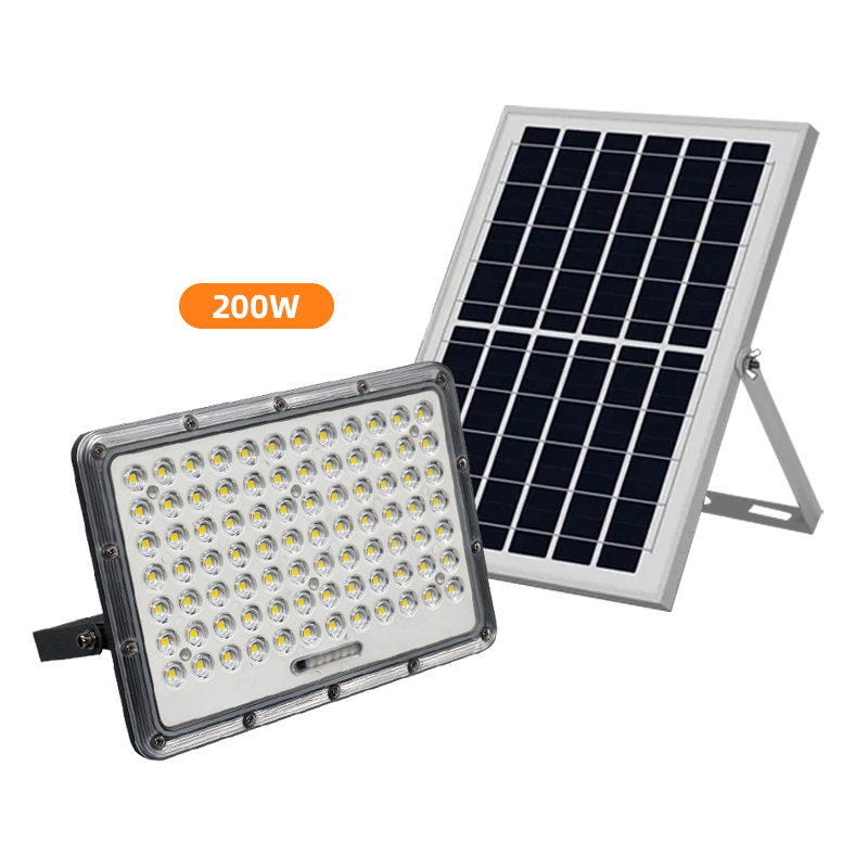 200W 6500K Garden Solar Flood Light