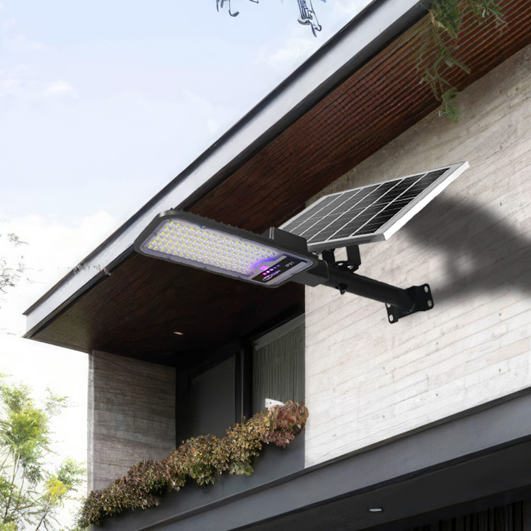 100 Watts 2 Pieces Split Solar Power Street Light with Auto Sensor