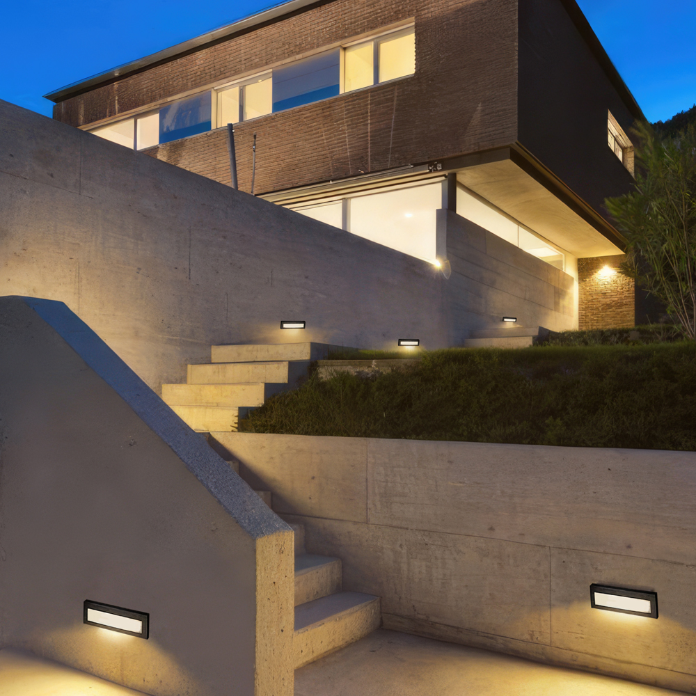 Path Light Wall Recessed Light 6 watts