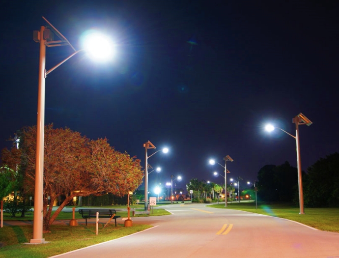 Solar Street Light for Logistics Center Use